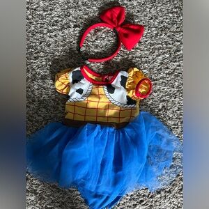 Disney Woody or Jessie Inspired Dress (no headband)